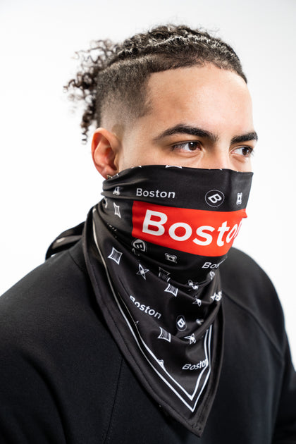 Boston Red Box Logo Stretch Bandana