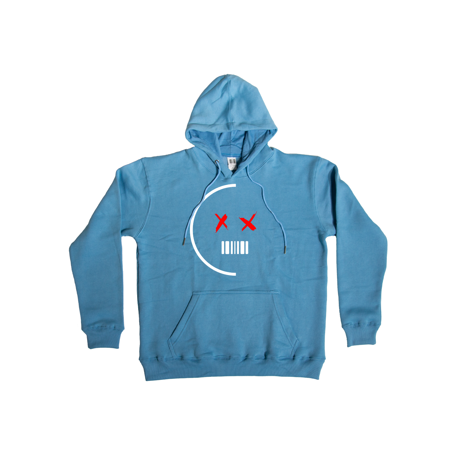 The Label Hoodie Blue